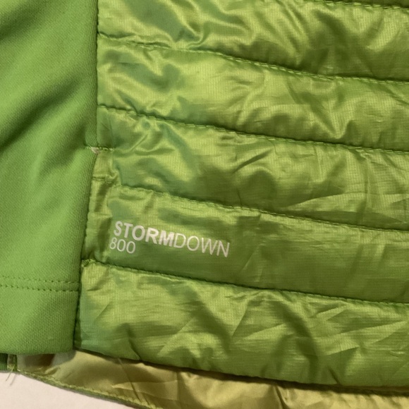 Eddie Bauer First Ascent Stormdown 800 Women’s Vest Green Full Zip - Picture 5 of 12